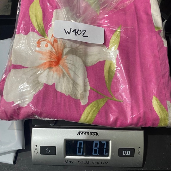 Lauren Ralph Lauren Floral Capri Pants Cropped Pink White Size 8 Lightweight - Picture 8 of 8